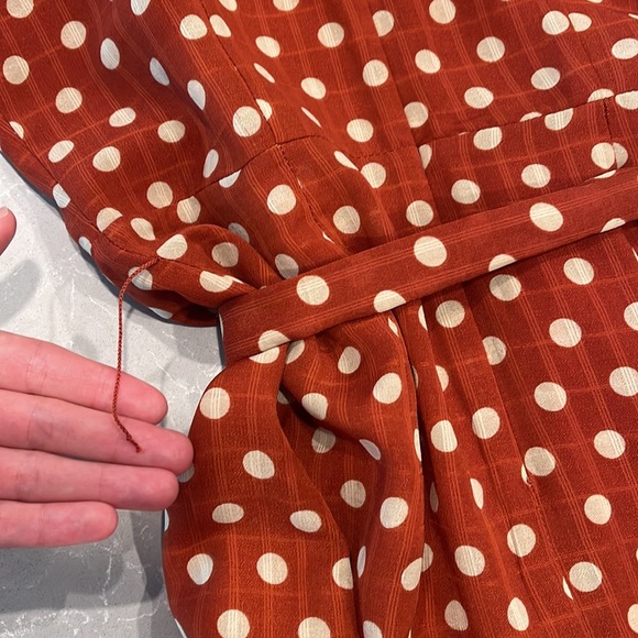 Revolve Dress size XS J.O.A. in burnt orange - Picture 6 of 9